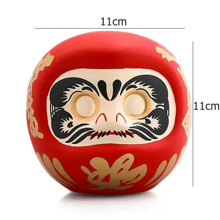 Daruma Japonais Céramique - 11 cm Yoka