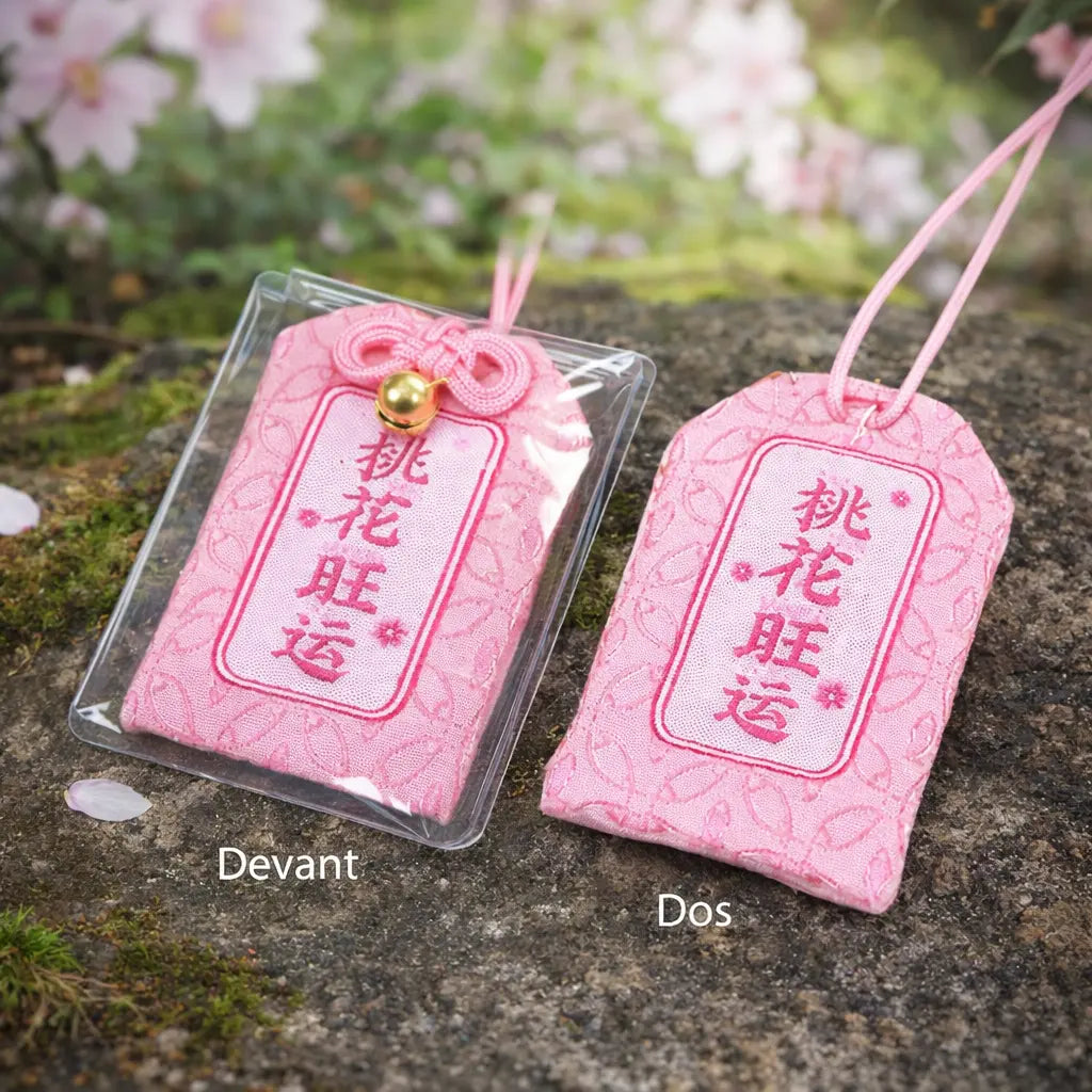 Omamori Japonais Pinku - Yoka