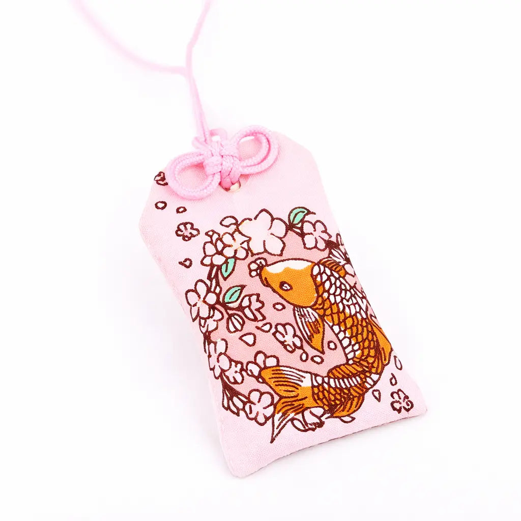 Omamori Japonais Carpe Koï Yoka
