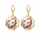 Boucles d'Oreilles Carpe Koï Yoka