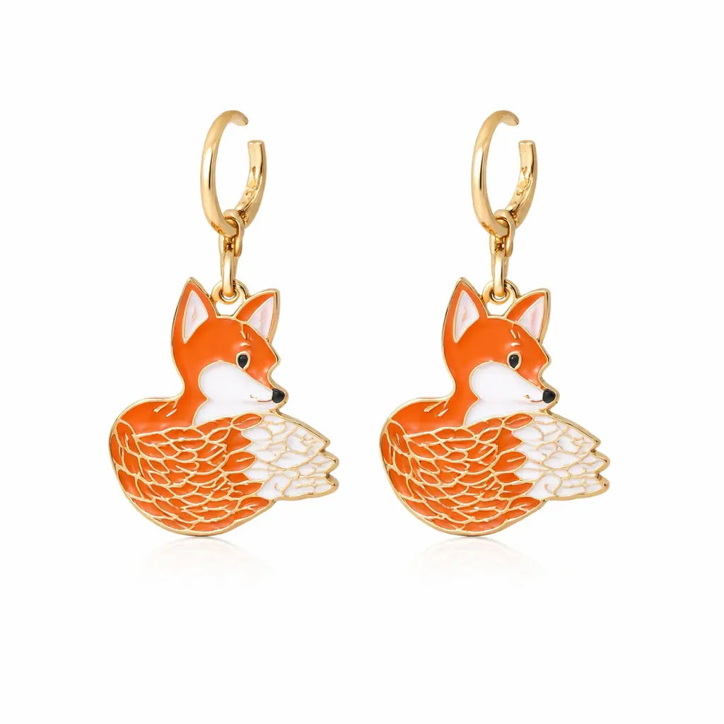 Boucle d'Oreille Kitsune Yoka