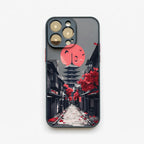 Coque Téléphone Temple Japonais Noir Yoka