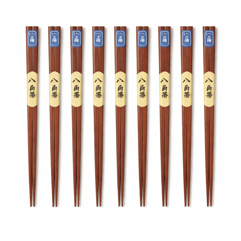 Baguette Japonaise en Bois Marron Yoka