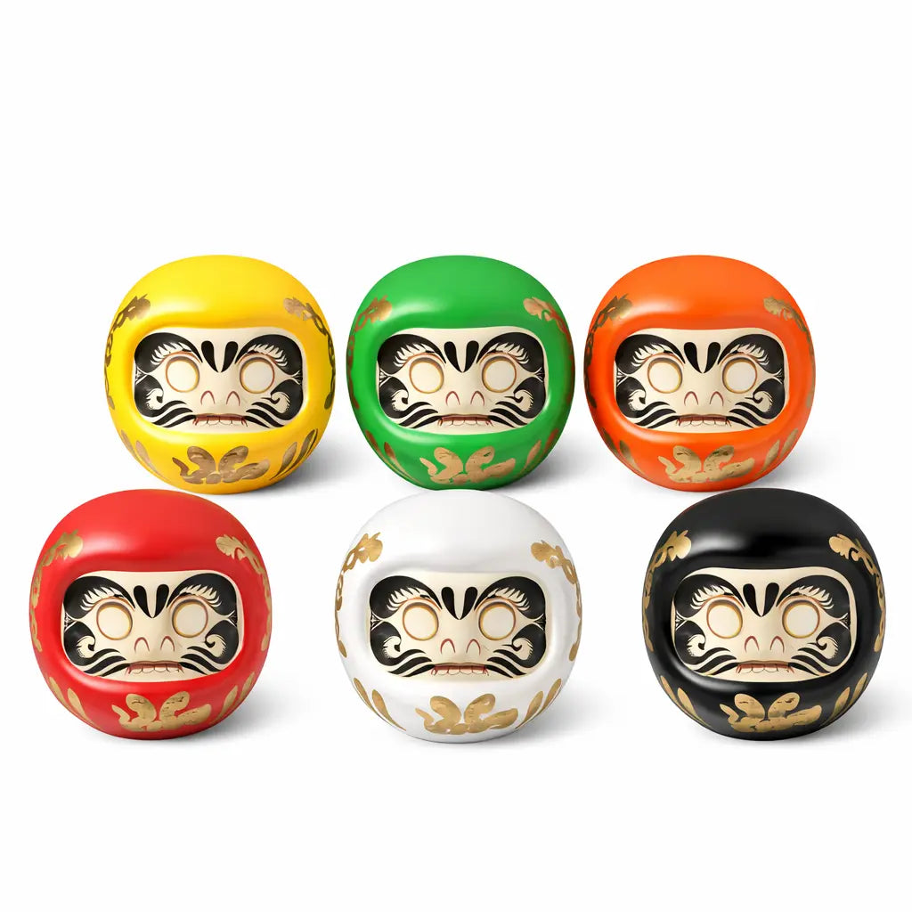 Daruma Japonais Céramique - 11 cm Yoka