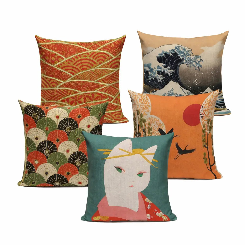 House de coussin Japonais Yoka