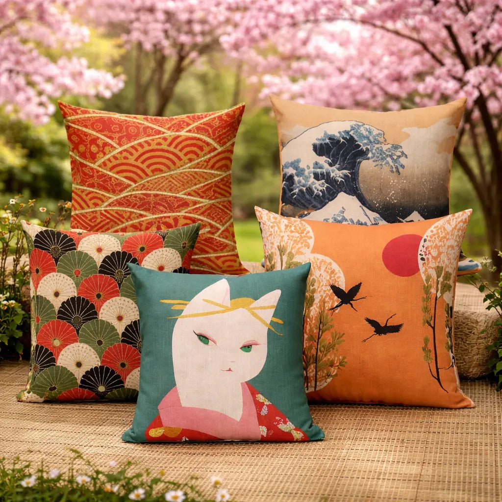 House de coussin Japonais Yoka