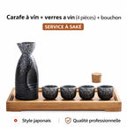 Service à Saké Japonais Céramique Yoka
