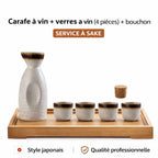 Service à Saké Japonais Céramique Yoka
