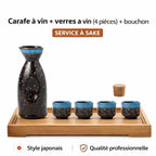 Service à Saké Japonais Céramique Yoka