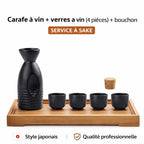 Service à Saké Japonais Céramique Yoka