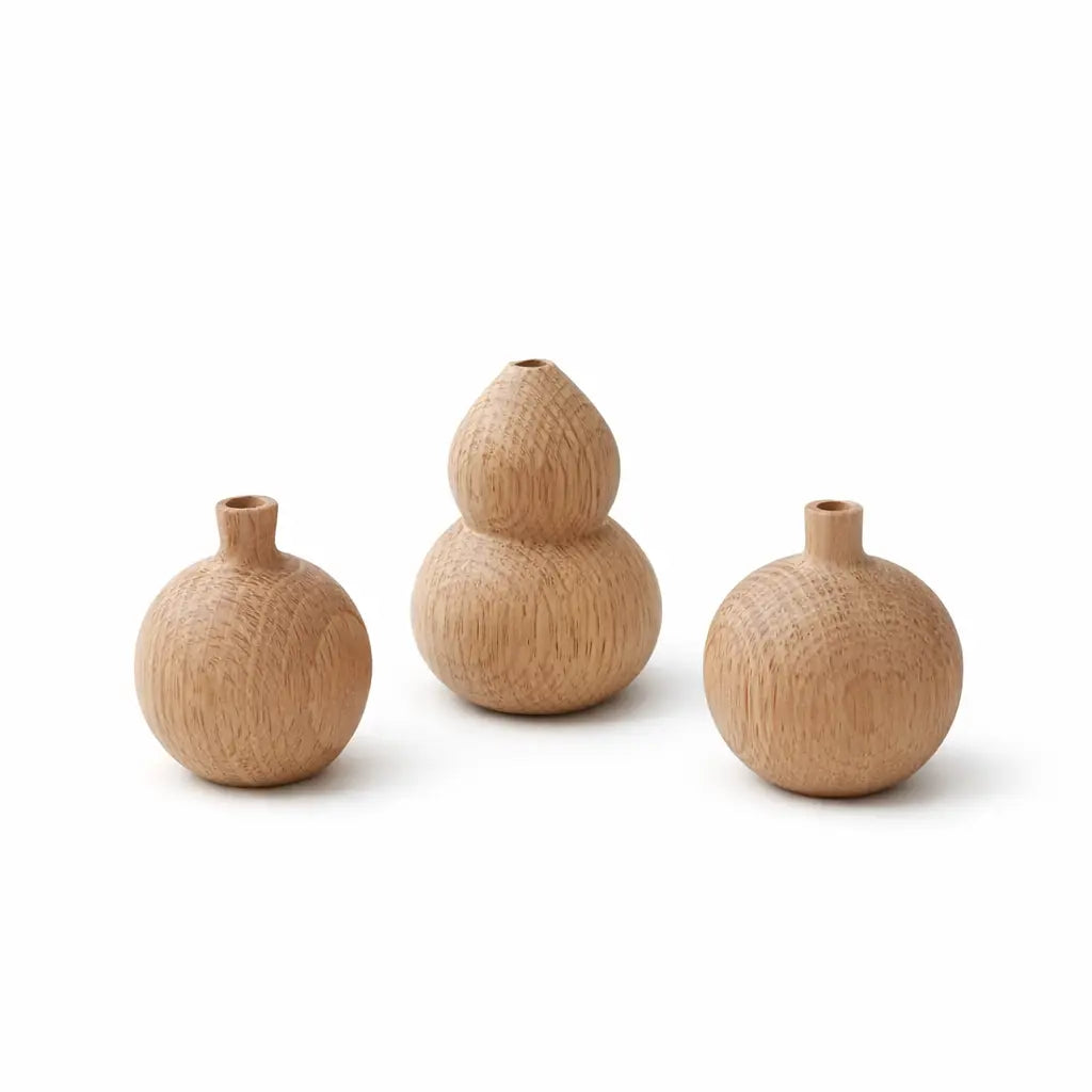 Vase japonais en Bois Yoka