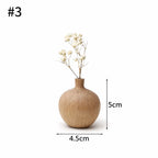 Vase japonais en Bois Yoka