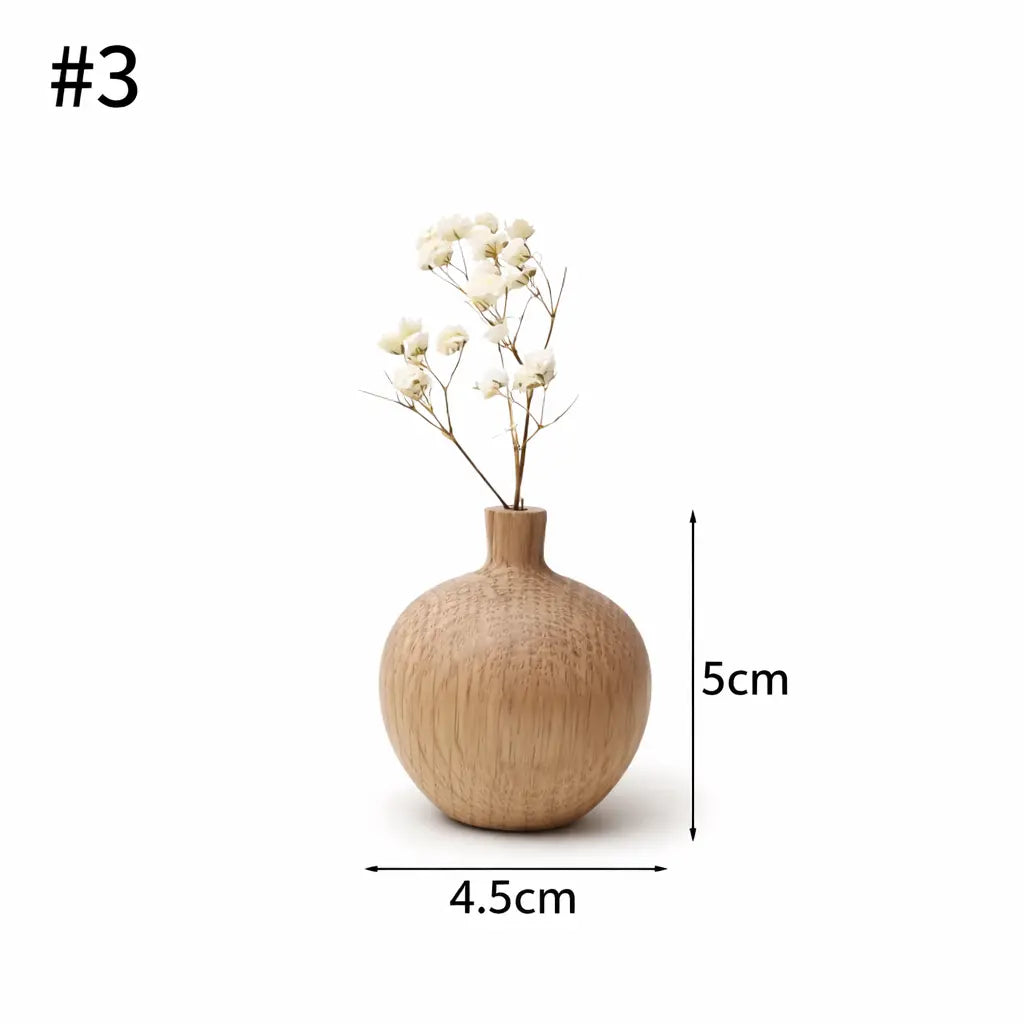 Vase japonais en Bois Yoka