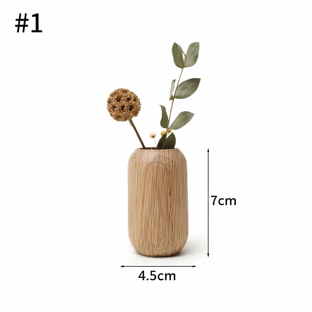 Vase japonais en Bois Yoka