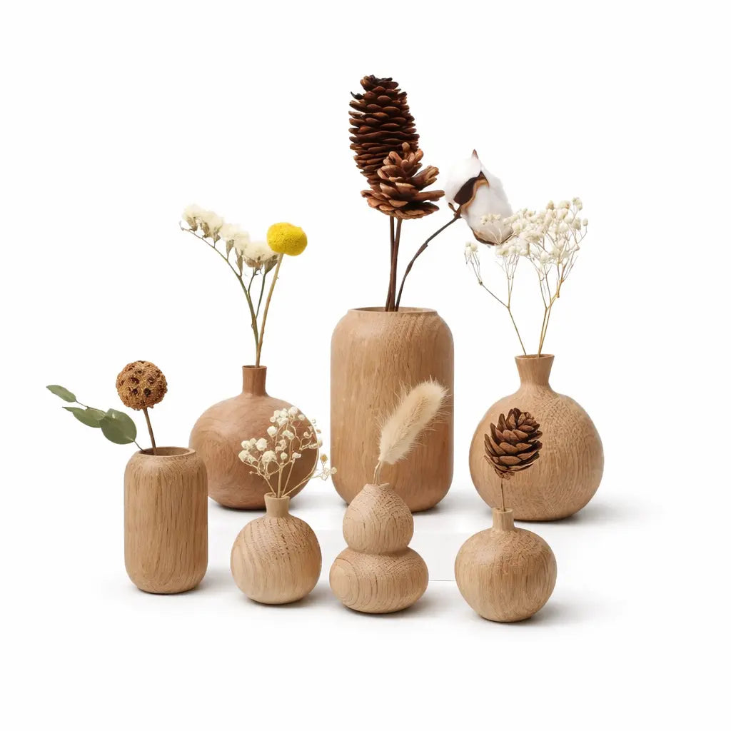 Vase japonais en Bois Yoka