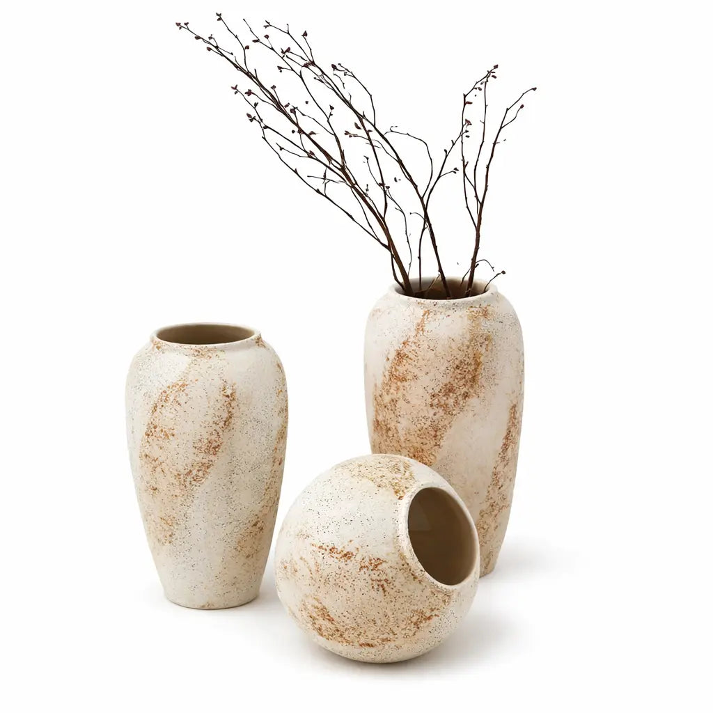 Vase Japonais en Céramique Yoka