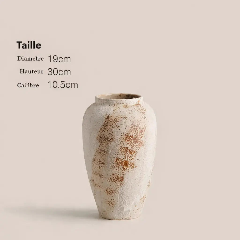 Vase Japonais en Céramique Yoka