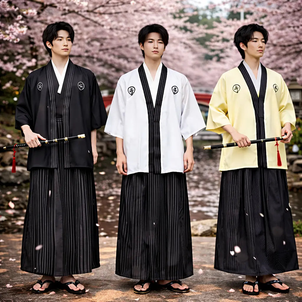 Kimono Japonais pour Homme Yoka