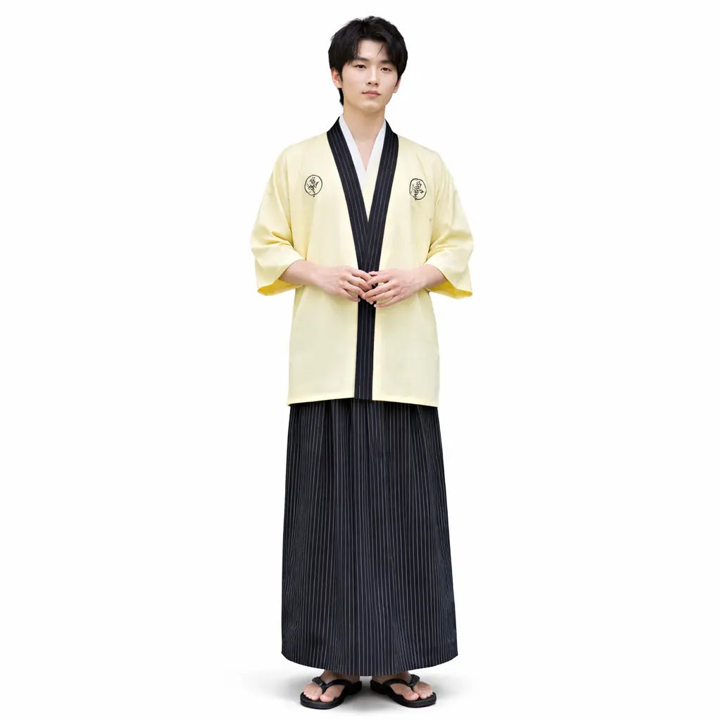 Kimono Japonais pour Homme Yoka