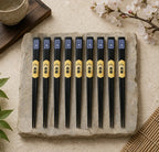 Baguette Japonaise en Bois Noir Yoka