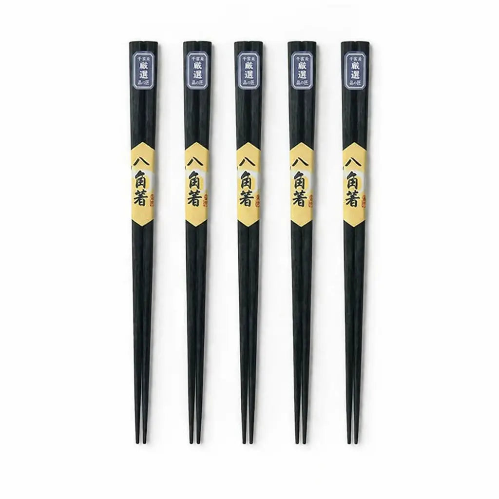 Baguette Japonaise en Bois Noir Yoka