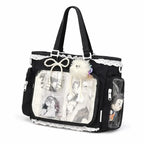 Sac Japonais Bandoulière Transparent Femme Yoka