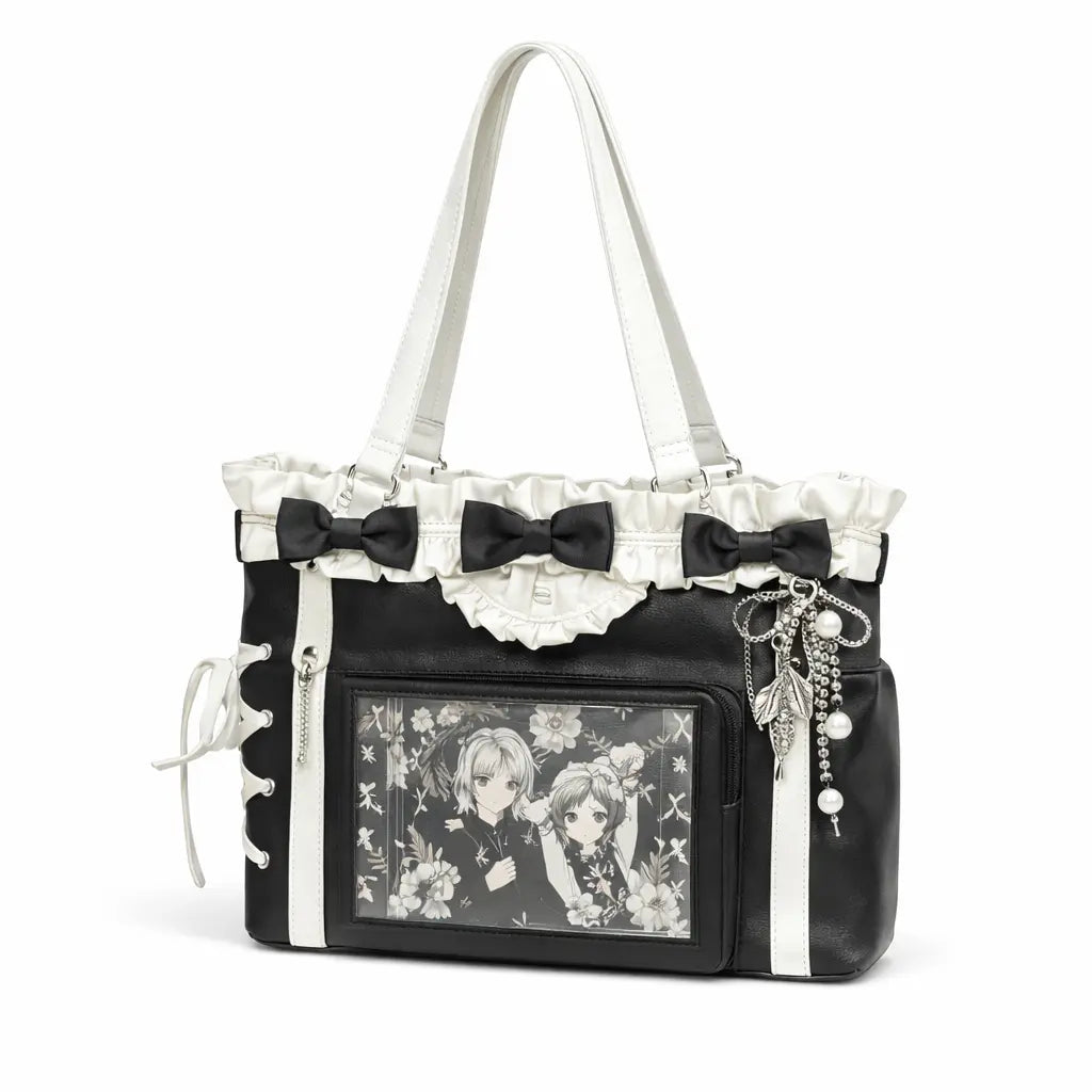 Sac Japonais Bandoulière Transparent Femme Yoka