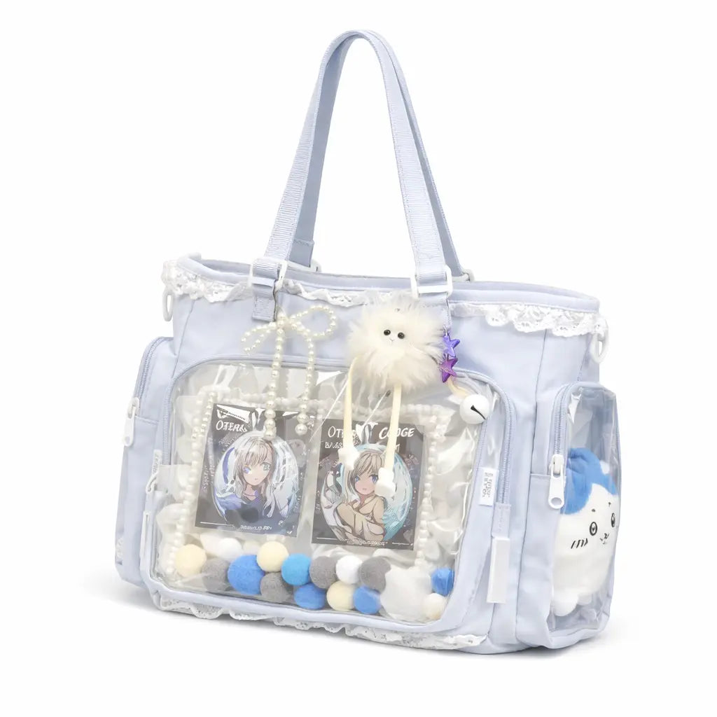 Sac Japonais Bandoulière Transparent Femme Yoka