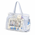 Sac Japonais Bandoulière Transparent Femme Yoka