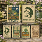 Peintures Japonaises sur Toiles Amusantes Yoka