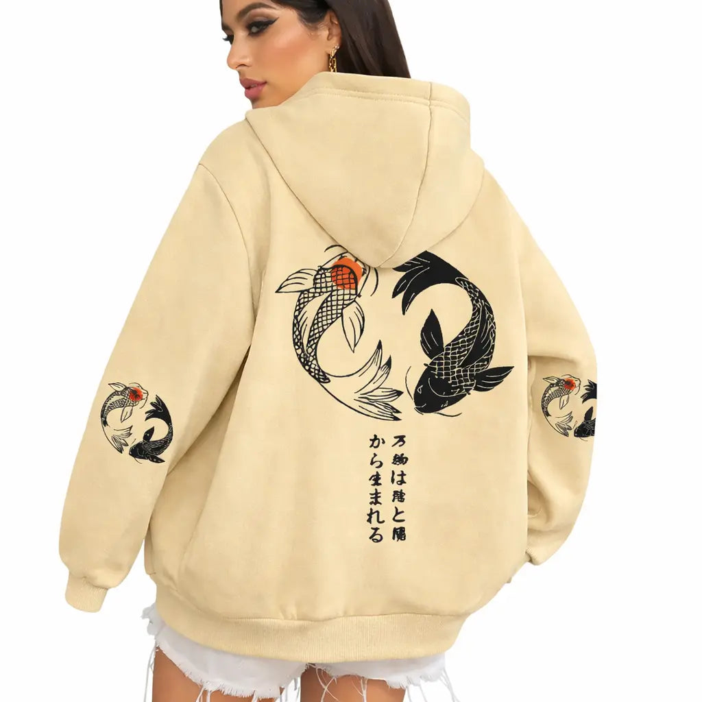 Sweat Japonais Femme Yoka