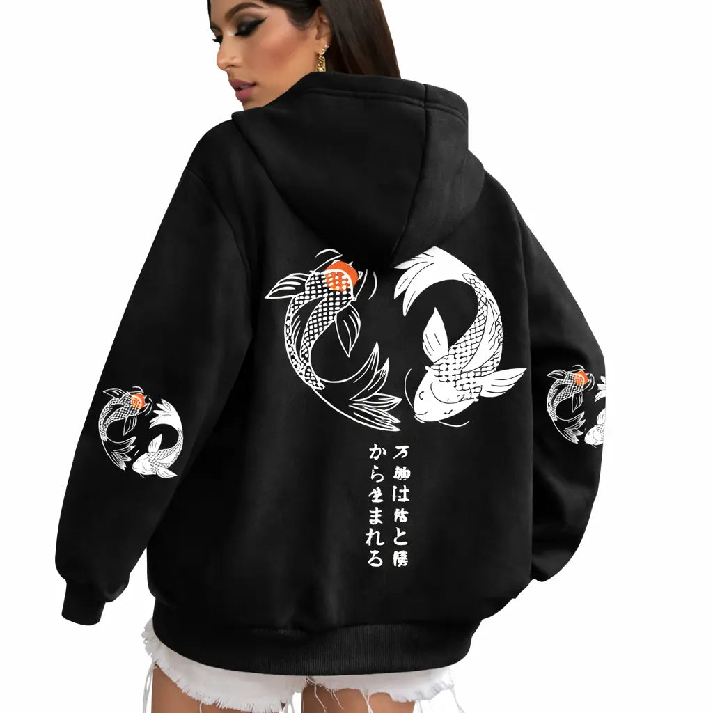 Sweat Japonais Femme Yoka
