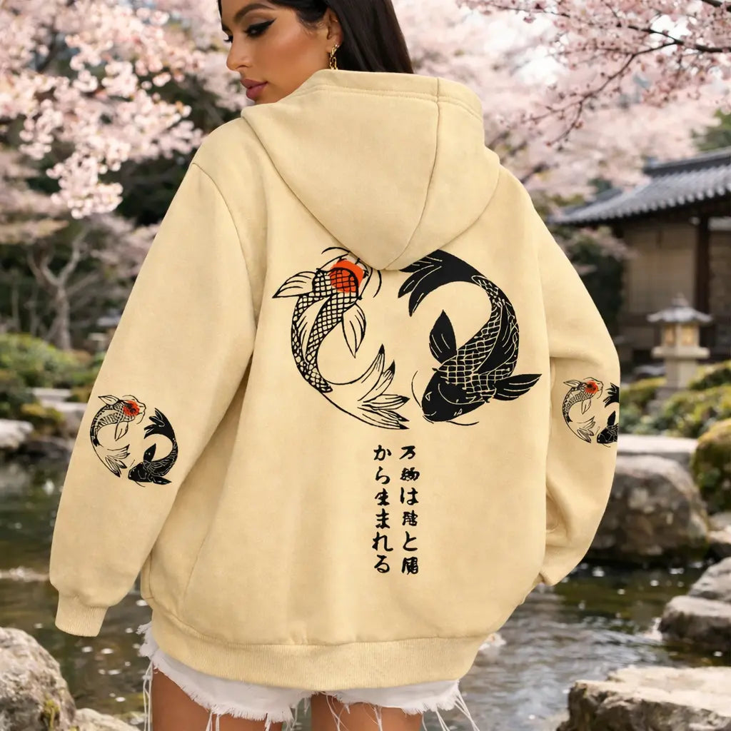 Sweat Japonais Femme Yoka