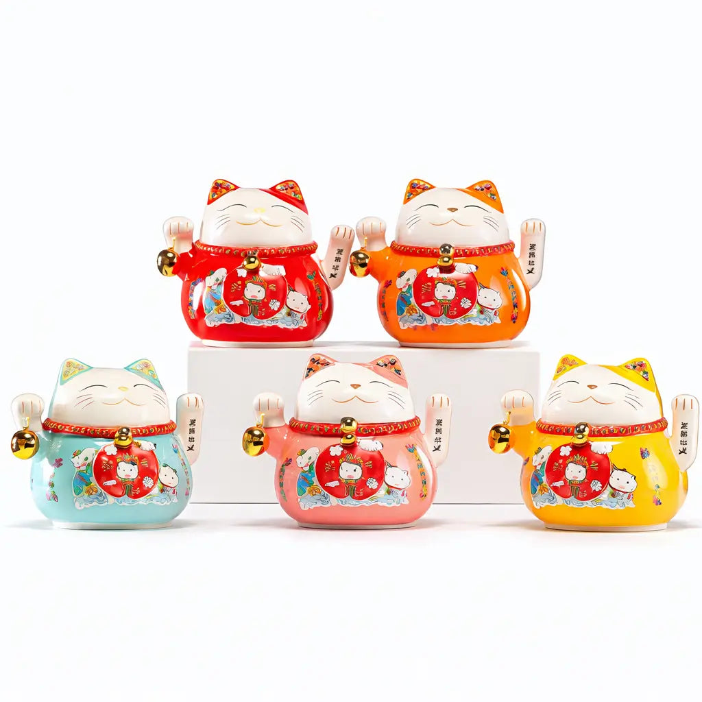 Maneki Neko Céramique Yoka