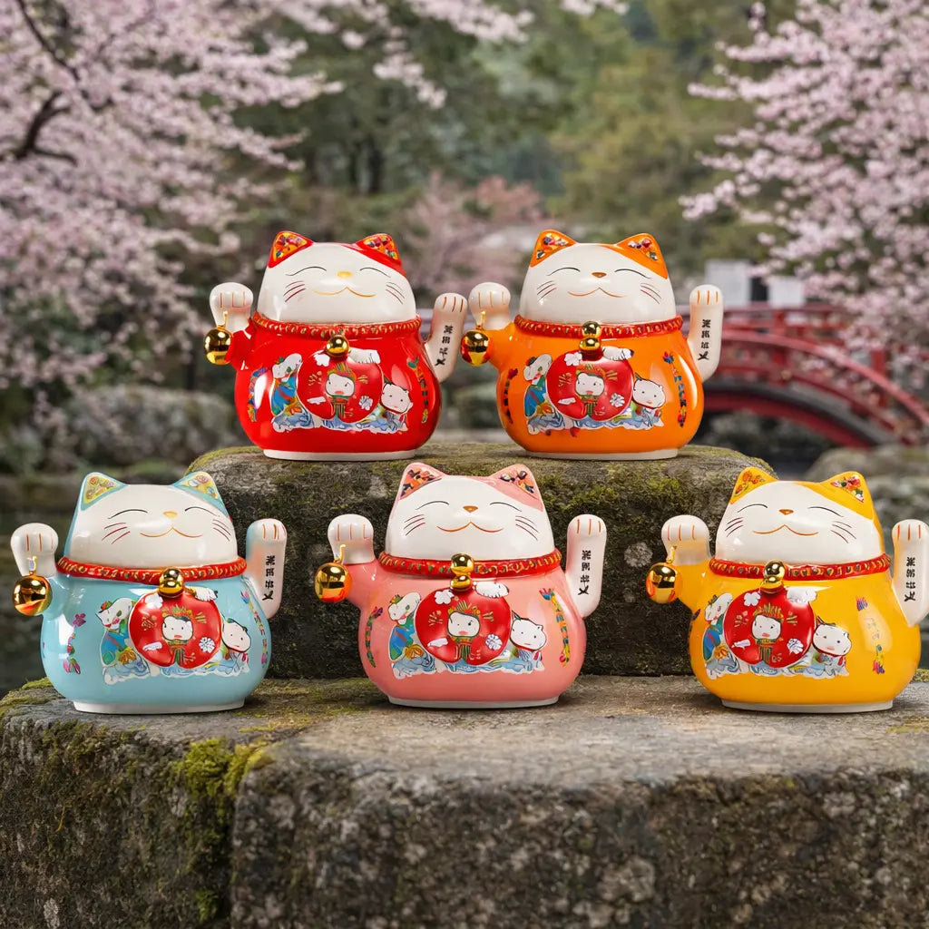 Maneki Neko Céramique Yoka
