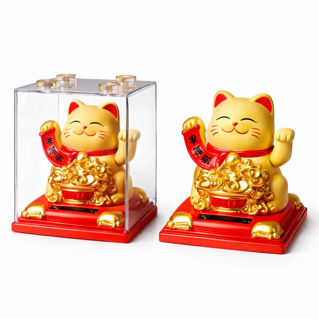 Maneki Neko Japonais solaire Yoka