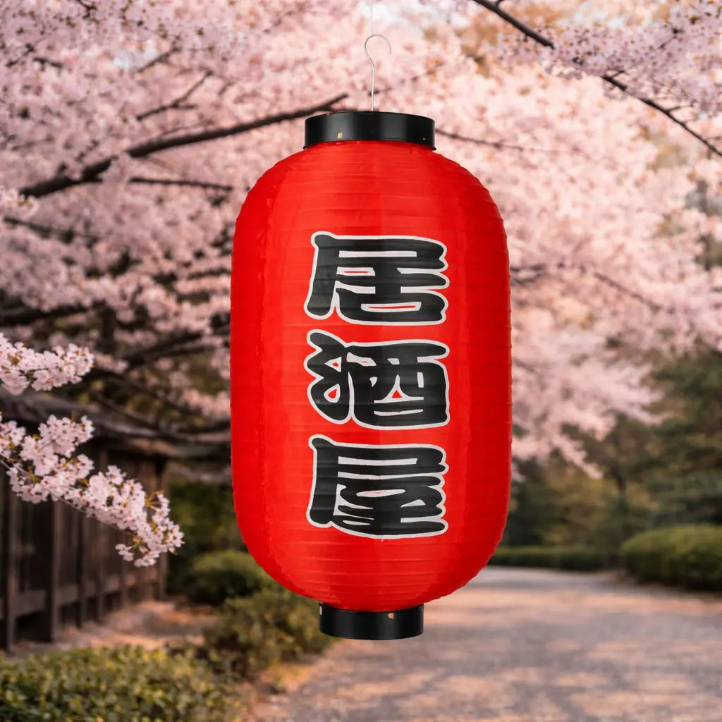 Lanterne Japonaise Rouge Yoka