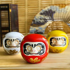 Daruma Japonais Céramique - 11 cm Yoka