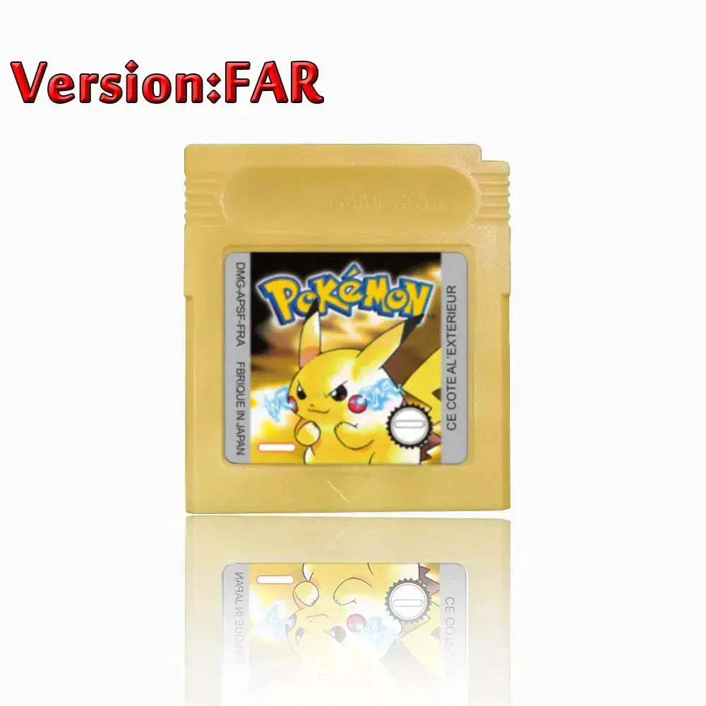 Jeu-vidéo Japonais Pokémon Première Version en Français Yoka