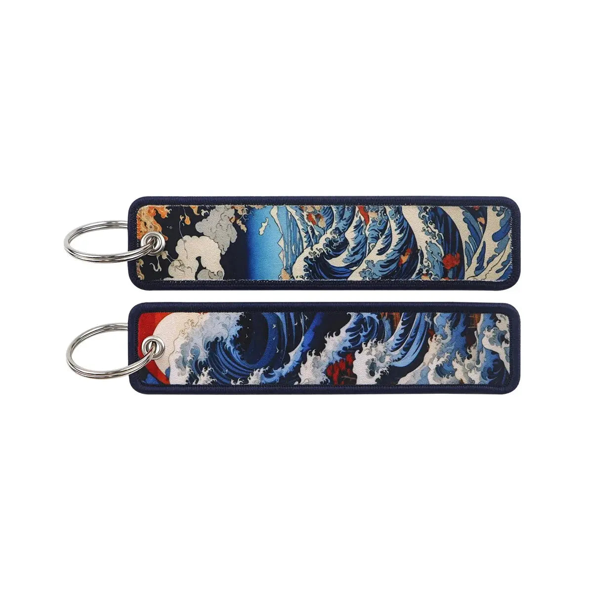 Japanese Key Tag Good Luck Keychains for Car Motorcycles Keys Holder Keyring Women Jet Tag Fashion Jewelry Accessories Gifts Yoka