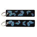 Japanese Key Tag Good Luck Keychains for Car Motorcycles Keys Holder Keyring Women Jet Tag Fashion Jewelry Accessories Gifts Yoka