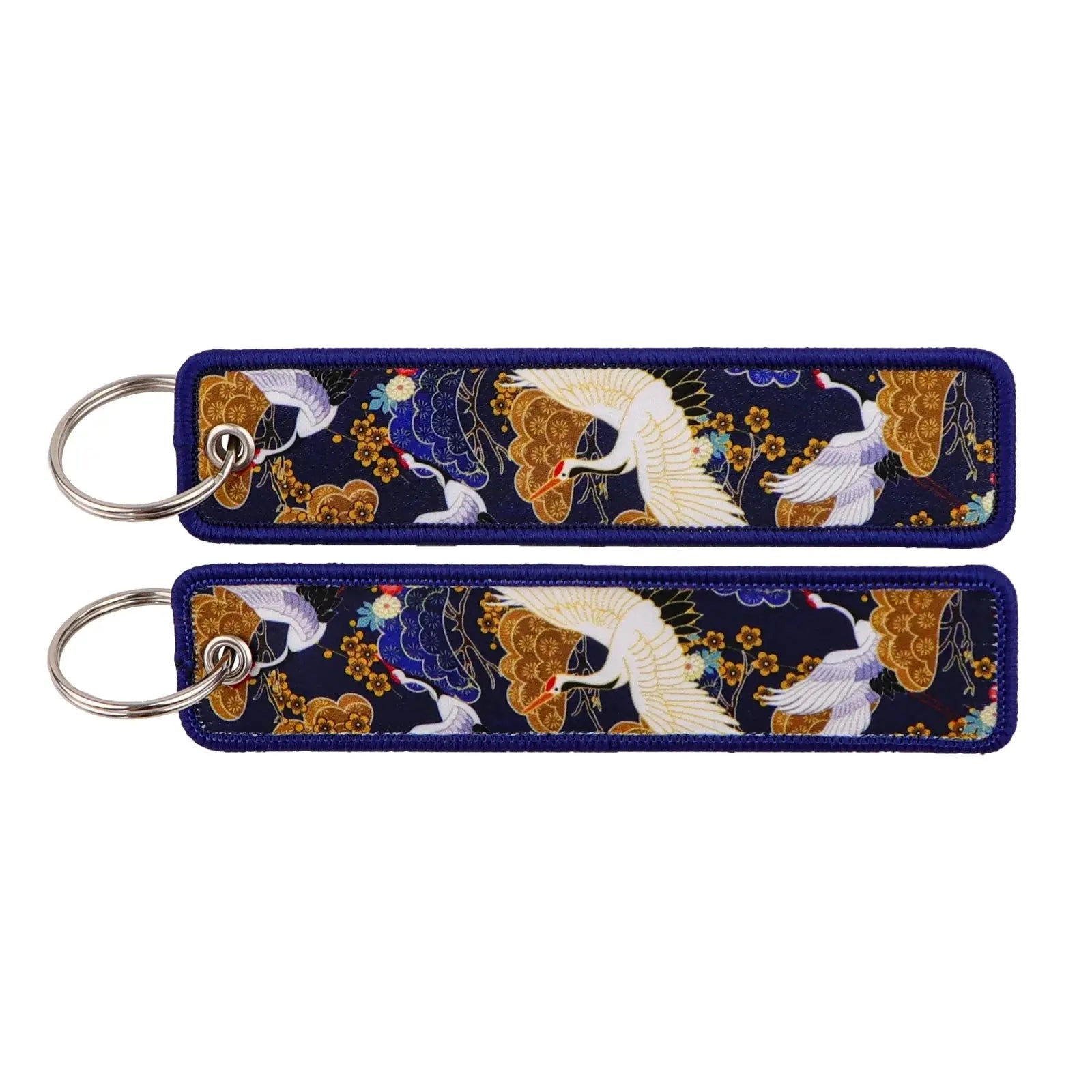 Japanese Key Tag Good Luck Keychains for Car Motorcycles Keys Holder Keyring Women Jet Tag Fashion Jewelry Accessories Gifts Yoka