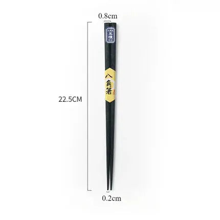 Baguette Japonaise en Bois Noir Yoka
