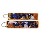 Japanese Key Tag Good Luck Keychains for Car Motorcycles Keys Holder Keyring Women Jet Tag Fashion Jewelry Accessories Gifts Yoka