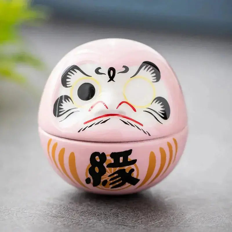 Daruma Rose Japonais Yoka