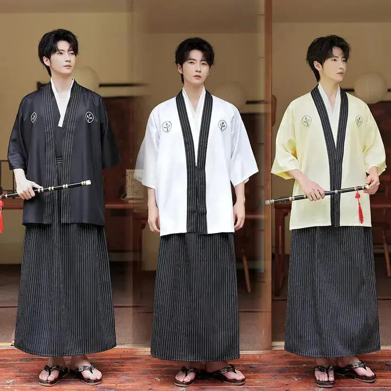 Kimono Japonais pour Homme Yoka
