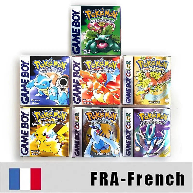 Jeux vidéo Pokémon Japonais 1 ère Génération en Français Yoka