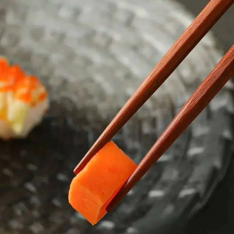 Baguette Japonaise en Bois Marron Yoka