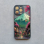 Coque Téléphone Mont Fuji Vert Yoka