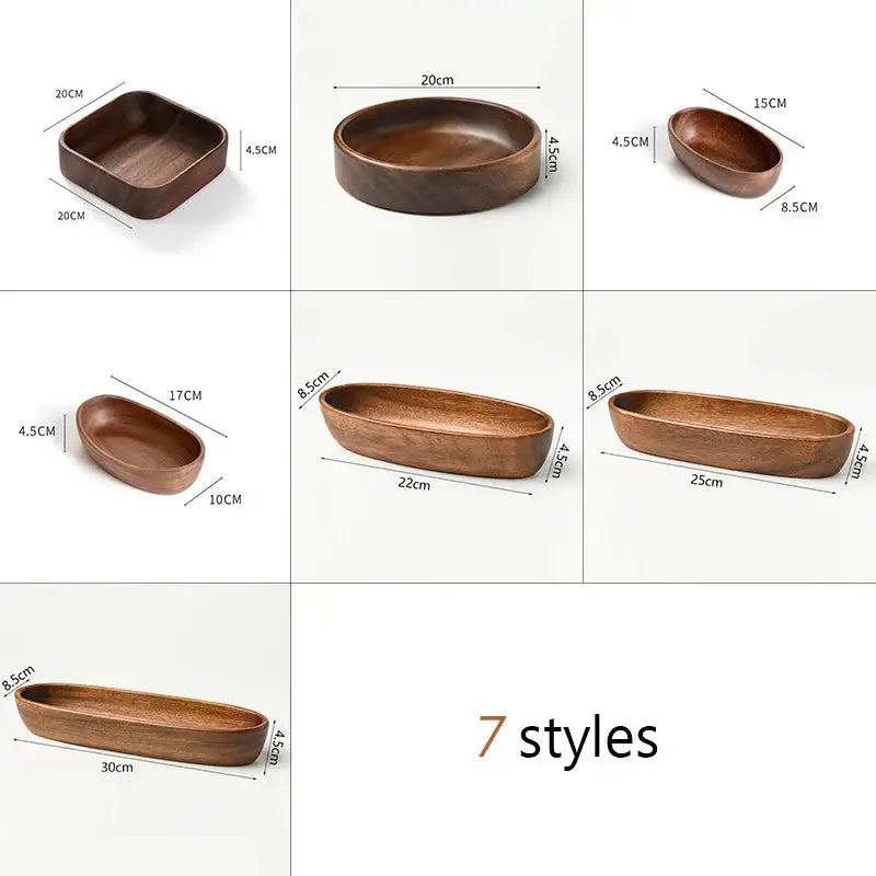 Plateau en Boix Japonais Yoka